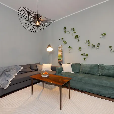 Oase Am Mauerpark - 4 Schlafzimmer - 130qm - Modern Apartmán Berlín